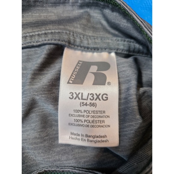 Russell Athletic Miami Hurricanes Mens 3XL Quarter Zip Pullover Long Sleeve/A226 - Picture 6 of 6